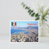 Italië - Sicilië - Palermo - Briefkaart (Staand voorkant)