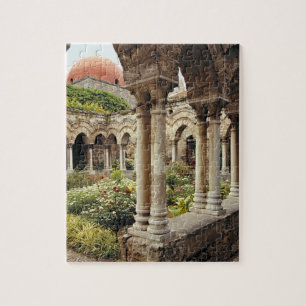 Italië, Sicilië, Palermo. De wasflessen overleven  Legpuzzel