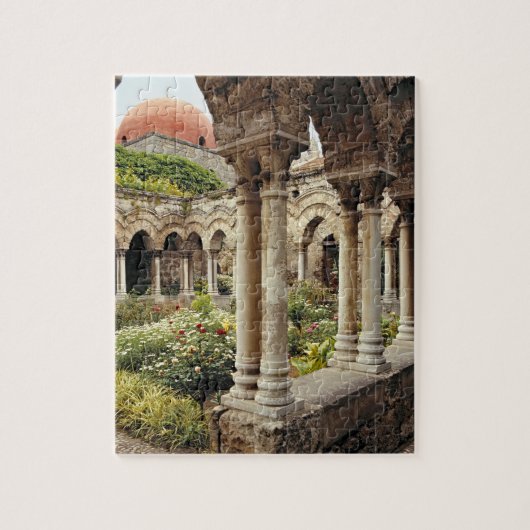 Italië, Sicilië, Palermo. De wasflessen overleven  Legpuzzel (Verticaal)