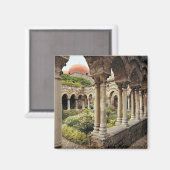 Italië, Sicilië, Palermo. De wasflessen overleven  Magneet (Voorkant / Achterkant)