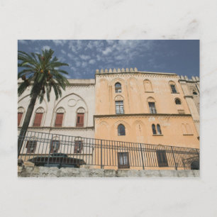 Italië, Sicilië, Palermo, Palazzo dei Normanni Briefkaart