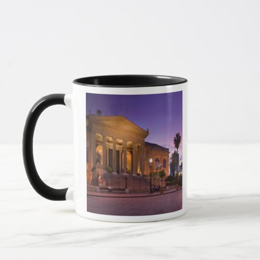 Italië, Sicilië, Palermo, Teatro Massimo Opera Mok (Links)