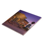 Italië, Sicilië, Palermo, Teatro Massimo Opera Tegeltje (Zijkant)