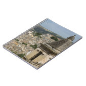 ITALIË, Sicilië, RAGUSA IBLA: Uitzicht van de stad Notitieboek (Linkerzijde)