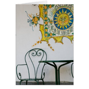 ITALIË, Sicilië, TAORMINA: Bam, streepjescel detai