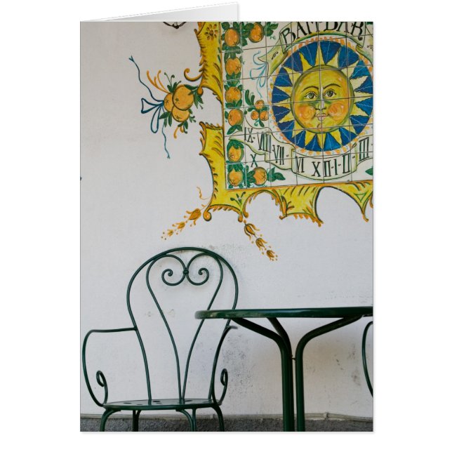 ITALIË, Sicilië, TAORMINA: Bam, streepjescel detai (Voorkant)