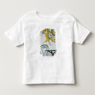 ITALIË, Sicilië, TAORMINA: Bam, streepjescel detai Kinder Shirts