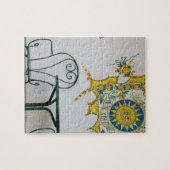 ITALIË, Sicilië, TAORMINA: Bam, streepjescel detai Legpuzzel (Horizontaal)