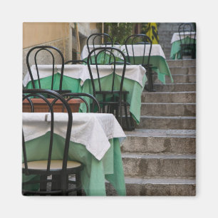 ITALIË, Sicilië, TAORMINA: Corso Umberto 1, Café Magneet