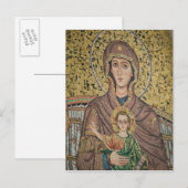 ITALIË, Sicilië, TAORMINA: Corso Umberto 1, mozaïe Briefkaart (Voorkant / Achterkant)