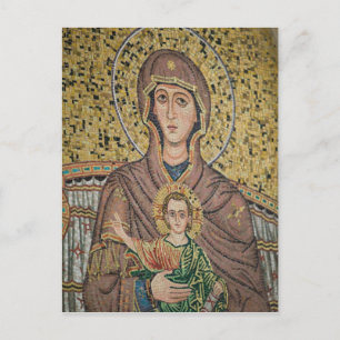 ITALIË, Sicilië, TAORMINA: Corso Umberto 1, mozaïe Briefkaart