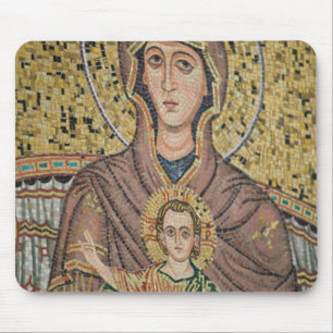 ITALIË, Sicilië, TAORMINA: Corso Umberto 1, Mozaïe Muismat