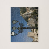 ITALIË, Sicilië, TAORMINA: Piazza iX Aprile, San Legpuzzel (Verticaal)