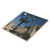 ITALIË, Sicilië, TAORMINA: Piazza iX Aprile, San Tegeltje (Zijkant)