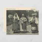  Italië, Sicilië, traditioneel kostuum Briefkaart (Voorkant / Achterkant)