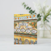  Italië, Sicilië, winkelbord Briefkaart (Staand voorkant)