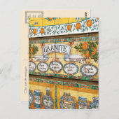  Italië, Sicilië, winkelbord Briefkaart (Voorkant / Achterkant)