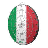"Italië Slaat Toe!" Patriottisch Dartbord (Voorkant Rechts)