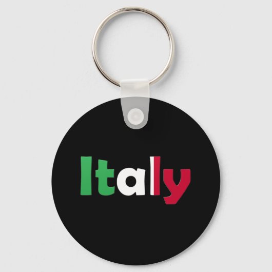 Italië Sleutelhanger (Voorkant)