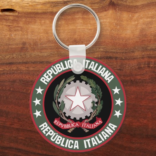 Italië Sleutelhanger (Achterkant)