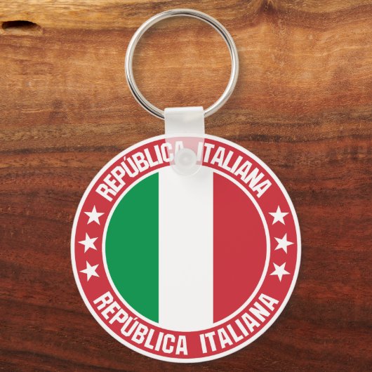 Italië Sleutelhanger (Achterkant)