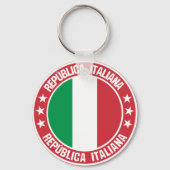 Italië Sleutelhanger (Achterkant)