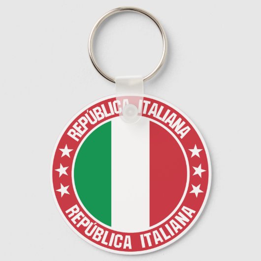 Italië Sleutelhanger (Achterkant)