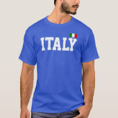 Italië Soccer T-Shirt | T-shirt Wereldbeker Footba (Voorkant)