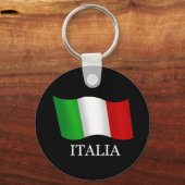 Italië Soccer T-shirts en cadeautjes Sleutelhanger (Voorkant)