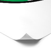 Italië sorteert aangepaste tekst en kleuren-poster poster (Hoek)