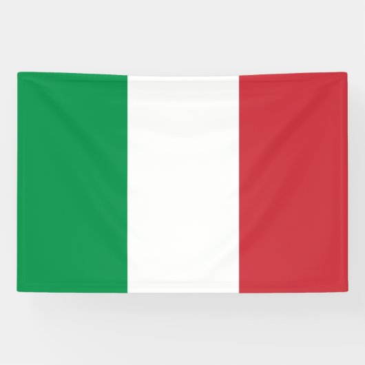 Italië Spandoek (Horizontaal)
