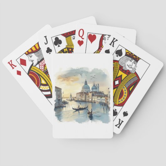 Italië speelkaarten (Achterkant)