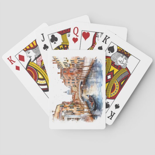 Italië speelkaarten (Achterkant)