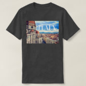Italië Stad Firenze Florence T-shirt (Design voorkant)