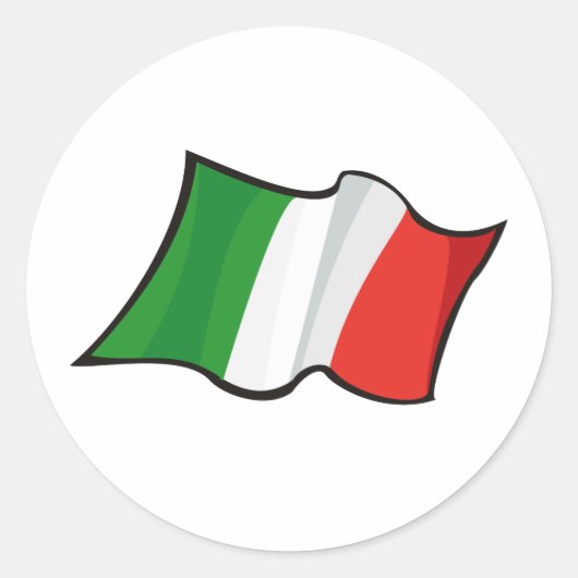 Italië Sticker (Voorkant)