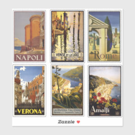 Italië stickers reisposter 2/2