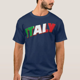 Italië  stijl retro souvenir 2 t-shirt