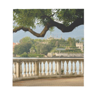 Italië, Stresa, Lago Maggiore, Isola Bella Notitieblok