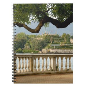 Italië, Stresa, Lago Maggiore, Isola Bella Notitieboek