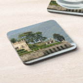 Italië, Stresa, Maggiore-meer, Isola Bella 2 Bier Onderzetter (Linkerzijde)