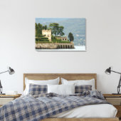 Italië, Stresa, Maggiore-meer, Isola Bella 2 Canvas Afdruk (Insitu (Slaapkamer))