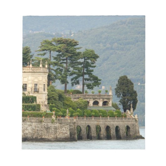 Italië, Stresa, Maggiore-meer, Isola Bella 2 Notitieblok (Voorkant)