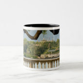 Italië, Stresa, Maggiore-meer, Isola Bella Tweekleurige Koffiemok (Center)