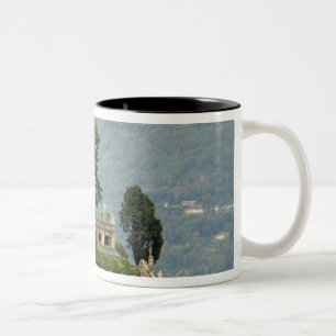 Italië, Stresa, Meer van Maggiore, Isola Bella 2 Tweekleurige Koffiemok