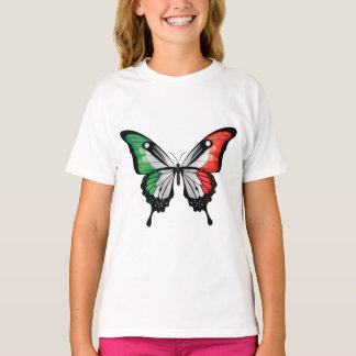 Italië Swallowtail Vlinder Vlag T-shirt