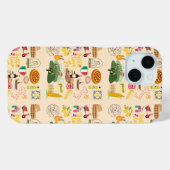 Italië Symbolen Case-Mate iPhone Case (Achterkant (horizontaal))