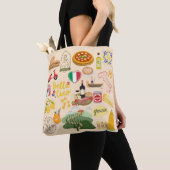 Italië Symbolen Tote Bag (Dichtbij)
