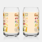 Italië symboliseert reisliefhebbers blikvorm glas (Rechts)