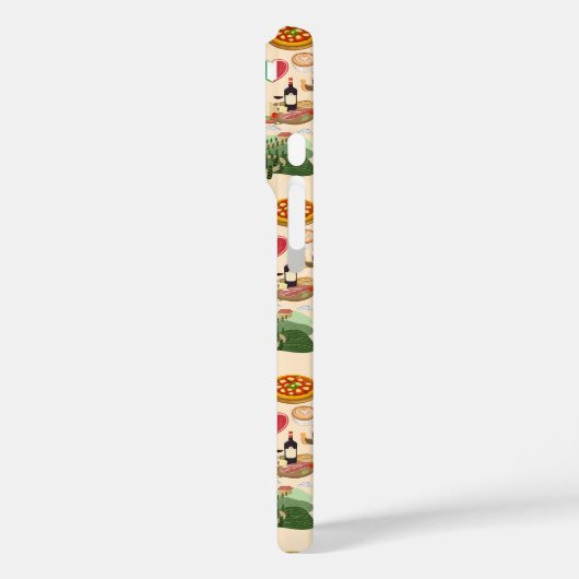 Italië symboliseert reisliefhebbers Case-Mate iPhone case (Achterkant / Links)