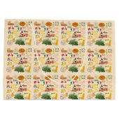 Italië symboliseert reisliefhebbers groot cadeauzakje (Achterkant)